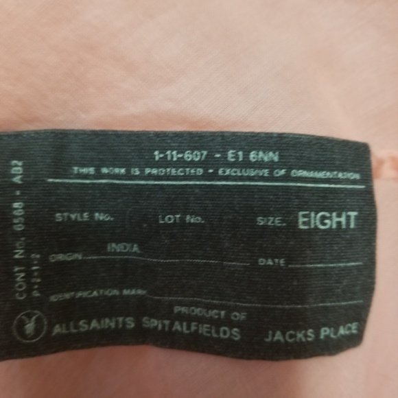 All Saints Spitafields Slip Dress - Picture 4 of 5